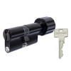Pfaffenhain knopcilinder EB 75-knop40 in zwart, in modulaire behuizing SKG**®