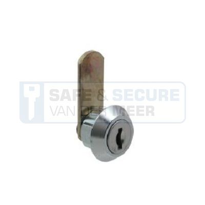 Eurolocks automatencilinder  voor geldkisten e.d. (L=9,5 mm.) 