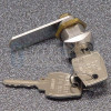 Eurolocks automatencilinder type 0802-53 180º draaiend, (L=20 mm.), ZONDER SLUITLIP 