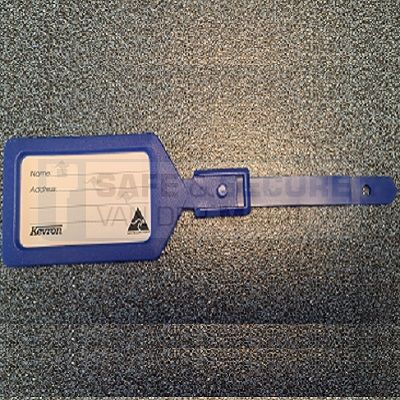 Kevron kunststof bagagelabel   