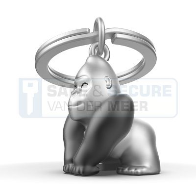Metalmorphose sleutelhanger gorilla  