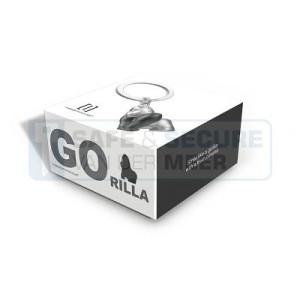 Metalmorphose sleutelhanger gorilla  