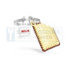 Metalmorphose sleutelhanger cookies & milk  