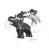 Metalmorphose sleutelhanger olifant  