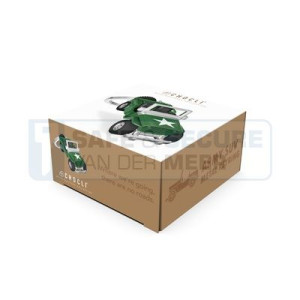 Metalmorphose sleutelhanger leger jeep  