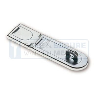 Burg Wächter overval type PMG80SB, watervast verzonken, met scharnier afgedekte schroefbevestiging, wordt geleverd ZONDER hangslot.  Burg Wächter overval type PMG80SB, watervast verzonken, met scharnier afgedekte schroefbevestiging, wordt geleverd ZONDER hangslot.