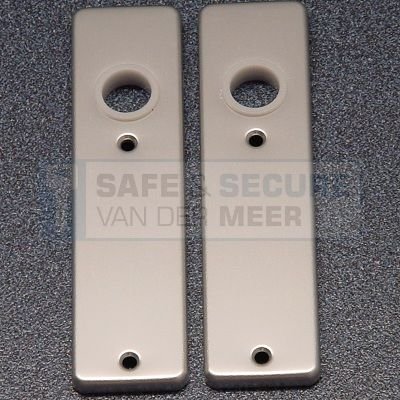 Dieckmann set kortschilden met deurkrukuitsparing F1 kleur 