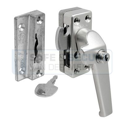 Axa afsluitbaar raamboompje type 3319, met opbouwsluitkom F1 kleur, voor naar buitendraaiend raam SKG*®