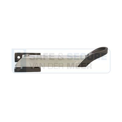 Axa raamuitzetter type 2640-10-81E max. opening 160 mm., wegdraaibaar, RVS met kunststof handvat 
