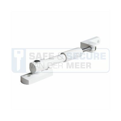 Axa raamuitzetter type 2815-00-54E, telescopisch in wit, L=239-303 mm. 