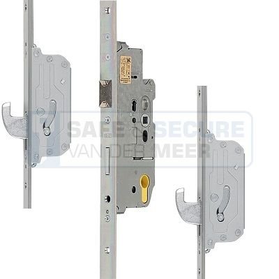 HMB insteek driepuntssluiting type 500290 doorn 55 mm., hart 72 mm. SKG**®