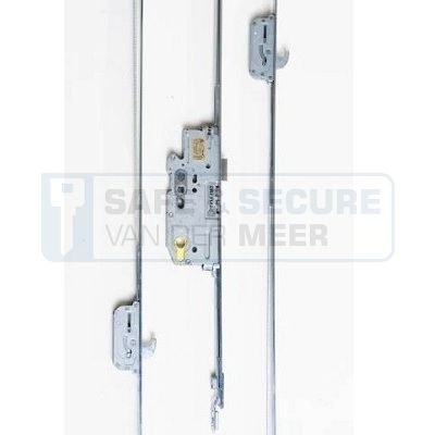 HMB insteek driepuntssluiting type 500490, renovatieslot doorn 55 mm., hart 72 mm. SKG**®