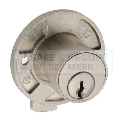Junie opleg barbladslot type 2971 met cilinder (in messingkleur) 