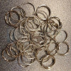  sleutelring diameter 30 mm. per 100 stuks 