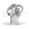 Metalmorphose sleutelhanger koala moeder met baby 