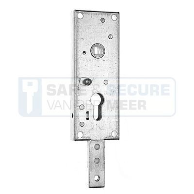 Nemef opleg-garagedeurslot type 1802/B ingericht voor verende stang naar onderen 