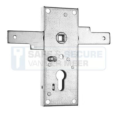 Nemef opleg-garagedeurslot type 1806/02 ingericht voor twee niet-verende zijdelingse staven 