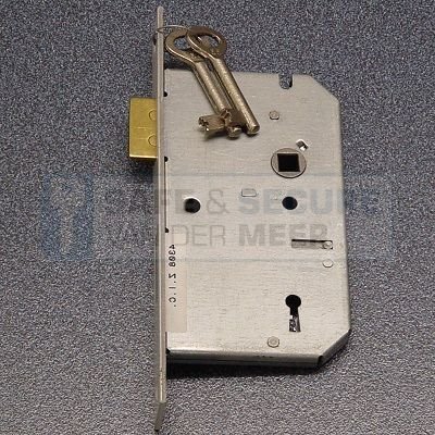 Nemef insteek klavier dag- & nachtslot type 66-60 doorn 60 mm., hart 72 mm., met klaviersleutel 