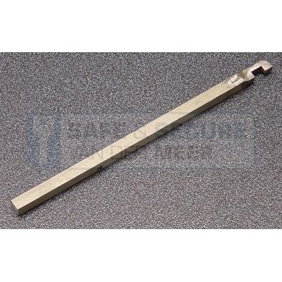 Nemef espagnoletstaaf lengte 225 cm.,  diameter 8 mm.  Nemef espagnoletstaaf lengte 225 cm.,  diameter 8 mm.